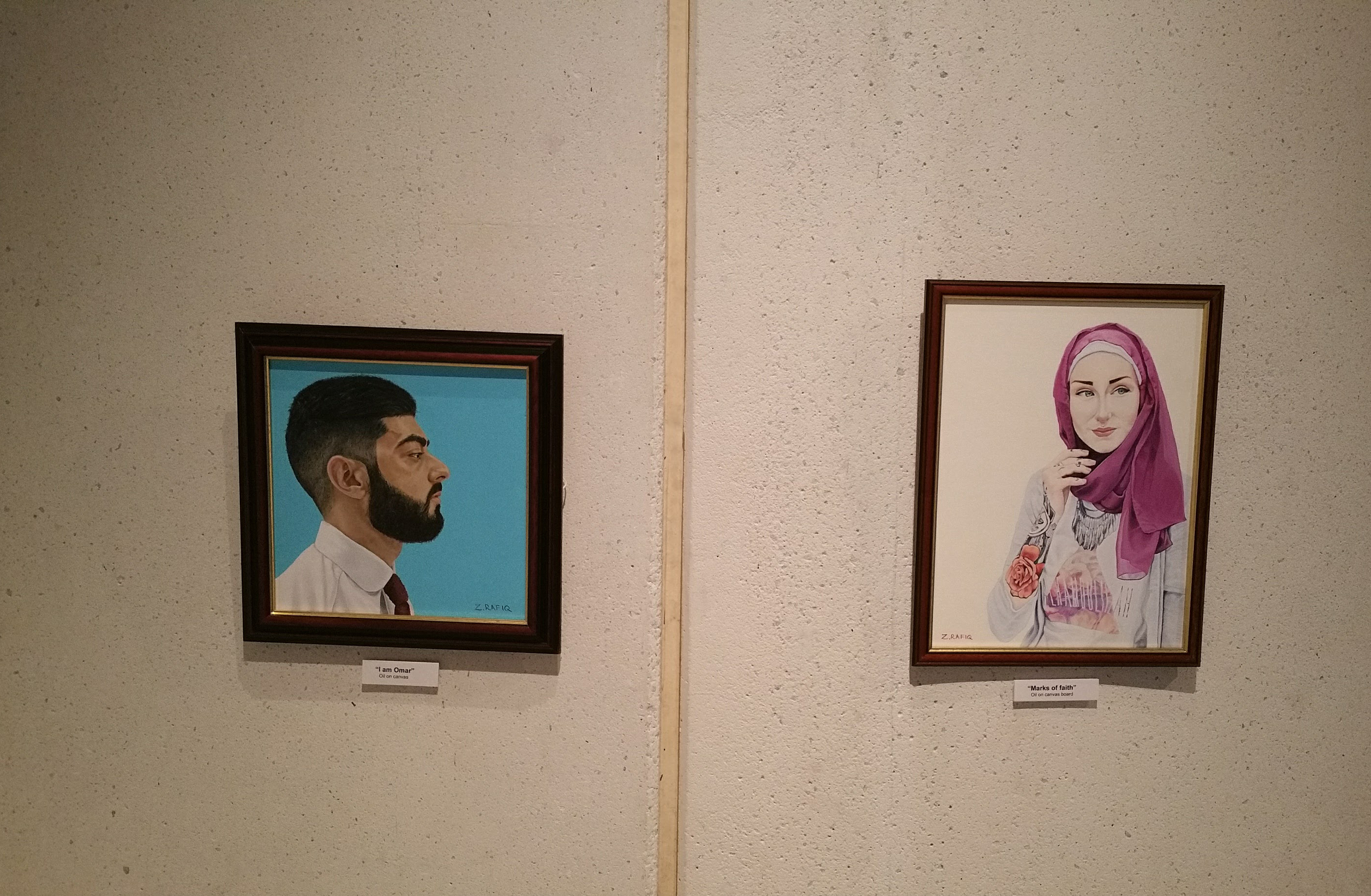 Rafiq Artist Zahir Rafiq - Portraits of British Muslims